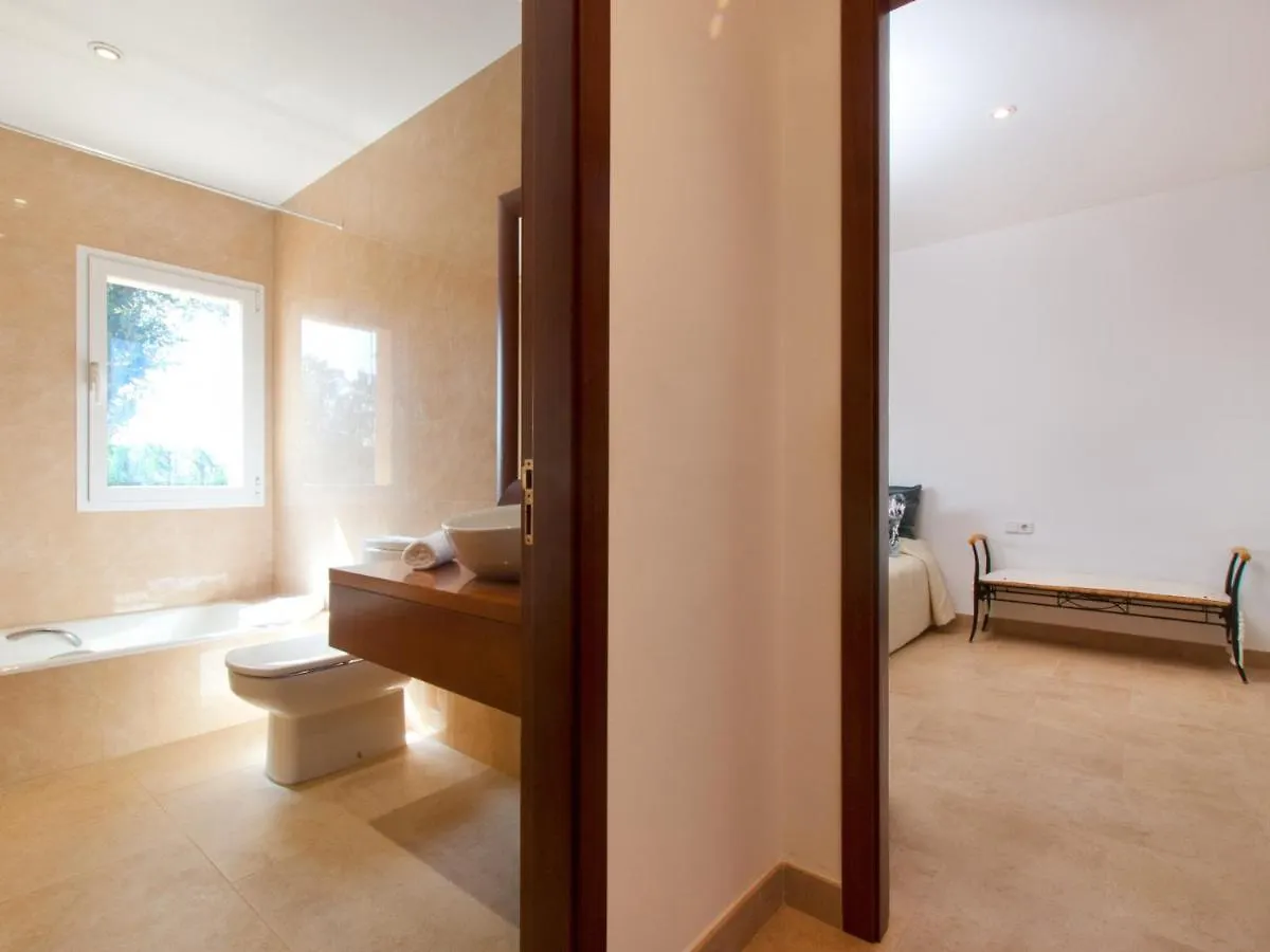 Villa S'hermita para 8 con piscina, jardín y vistas espectaculares Inca